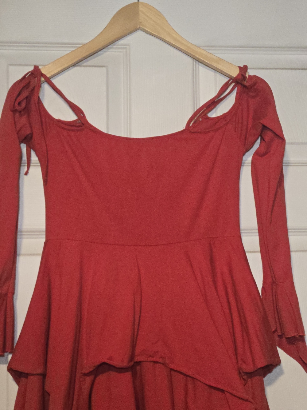 Dolls Kill F is For Fairy Off-Shoulder Handkerchief Dress - Picture 4 of 4